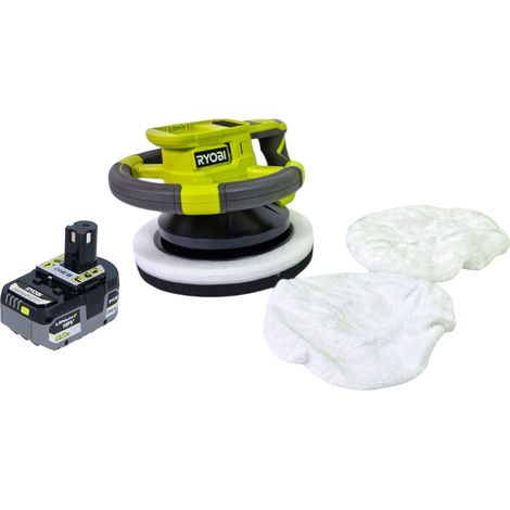 RYOBI RBP18250-0 Akku Polierer 18 V 250 mm + 1x Akku 5,0 Ah - ohne Ladegerät (1/5)