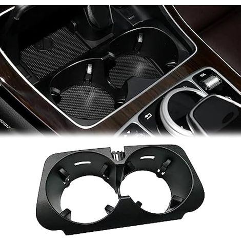 Porte Gobelet Voiture, Porte-gobelet de Voiture W205,Console Centrale Porte-Boisson Porte-Gobelet A2056800691,Porte-gobelets Compatible avec M-ercedes Classe C W205,Classe E W213,Classe GLC W253,class (1/5)