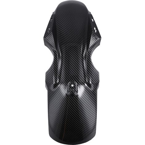 Adatto per accessori per moto: copriruota anteriore, carenatura, parafango anteriore adatto per MT-07, MT07, FZ-07 fibra di carbonio 2012-2017.