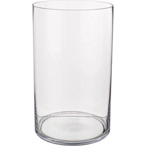 Vaso in vetro Venice h30 cm trasparente