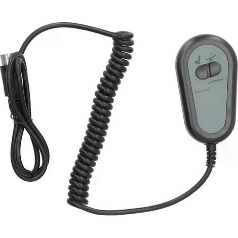 Elektrischer Sofa-Controller, kürbisförmiger Stuhl-Steuerschalter, Doppelknopf, 5-poliger Relaxsessel-Schalter, Relaxsessel-Controller für Schlafzimmer (1/4)