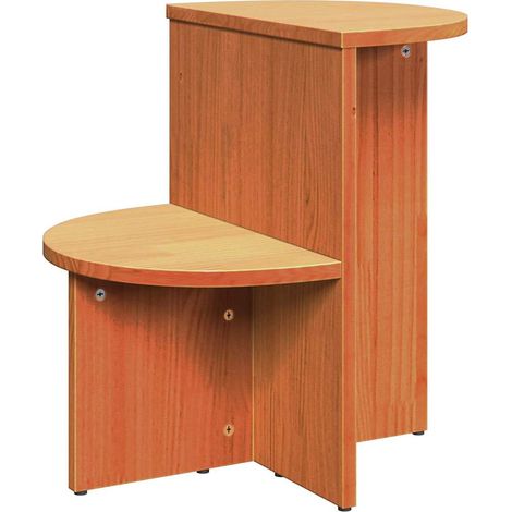 Maison Exclusive - Tavolino da salotto Marrone cerato 50 x 40 x 50 cm