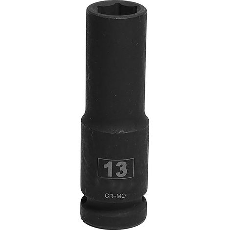 Douille pour clé à choc Hexagonal, 13.0mm Carré 1/2 pouce ( Prix pour 1 )