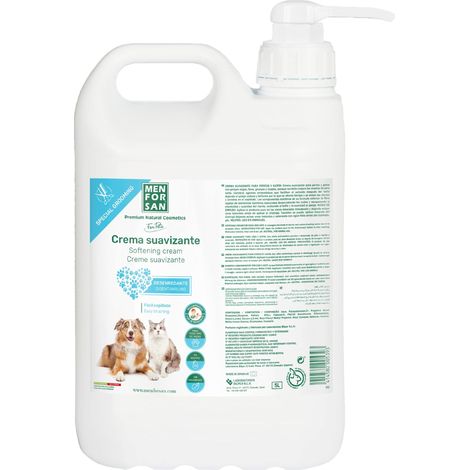 Menforsan 5 L crema di ammorbidente infelice per cani e gatti speciali capelli lunghi (1/4)