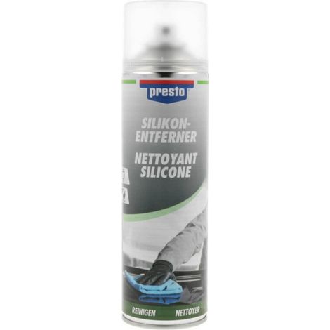 Bombe aérosol - Nettoyant silicone - Presto - 500ml (1/3)