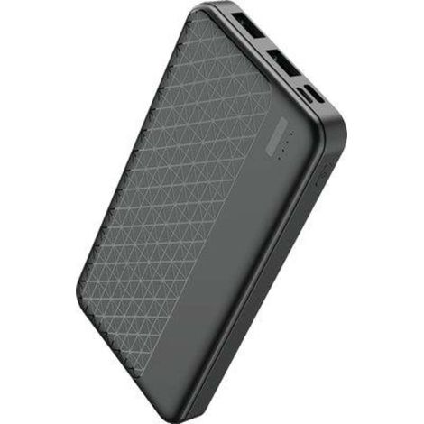 POWER BANK + LED LOSTECH - NERO/BIAN MAH 10000 PRESA TYPE C-MICROUSB USC. USB - 1 pezzo