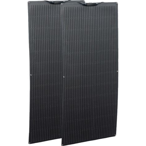 Kit de panneaux solaires, haute efficacité, design flexible, ETFE 300W 2PCS 150W (1/2)