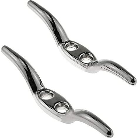 Zweiloch-Kordelaufwickler für Rollos/Gardinen (2 Stück), Einloch-Kordelbefestigungshaken und Schraubkappe. (1/5)