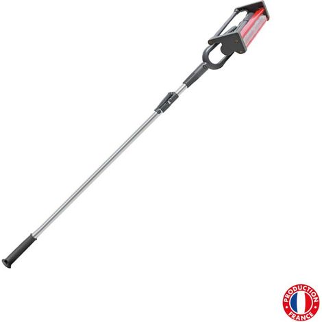 L'Outil Parfait – Lampe rasante sans fil 3 ampoules leds 1020 lm – Alimentation lithium 14.4V – Perche télescopique 2x1,5m – 80401