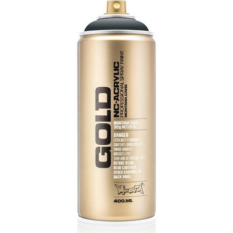 Bombe de peinture - Gold - Acrylique - Stealth - G7070 - 400ml - Montana Cans
