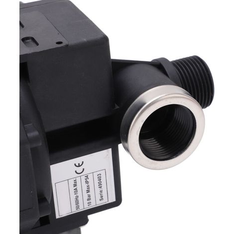 Controlador de presión para bomba de agua SJLERST, ajuste impermeable, interruptor de control automático de bomba de agua con válvula unidireccional 220-240V (1,1kW) (1/3)