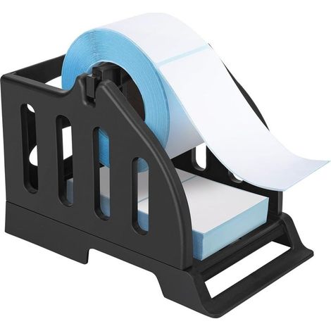 Porte-étiquette Thermiques, Support Etiquettes pour Bureau, Accessoires pour Imprimante Thermiques,Distributeur Etiquettes (1/5)