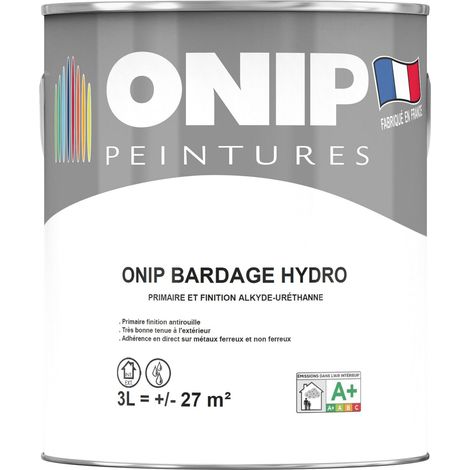 PEINTURE ONIP BARDAGE HYDRO BLANC 3L - ONIP