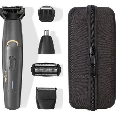 Cortadora multifuncional 12 en 1 - BABYLISS - P1364E - Cuchillas de grafito - Impermeable - Kit completo (1/5)