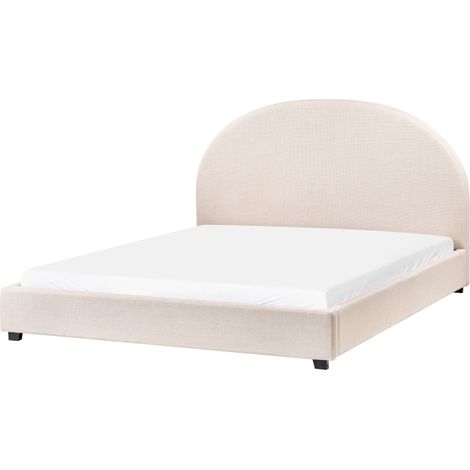 Bed Fabric VAUCLUSE 160 x 200 cm (EU King Size) Light Beige
