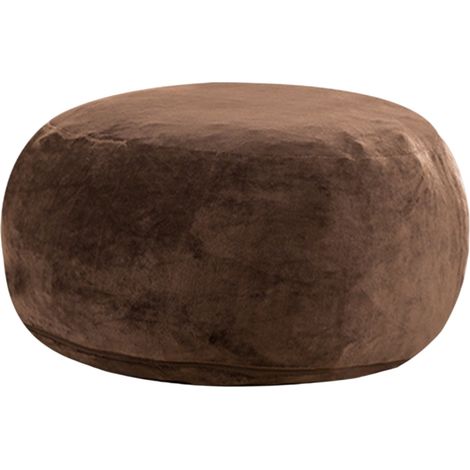 3FT Sitzsack für Erwachsene Braun, weicher Lesesessel, faltbar und platzsparend (1/5)
