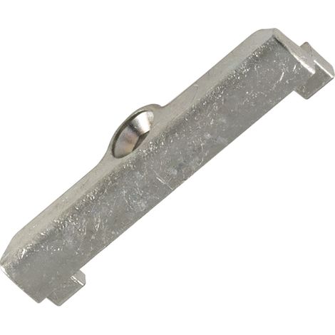 GU Rollzapfen-Schließplatte Secury R4 für PVC, PROFINE 76/88MD, Stahl silber (1/3)