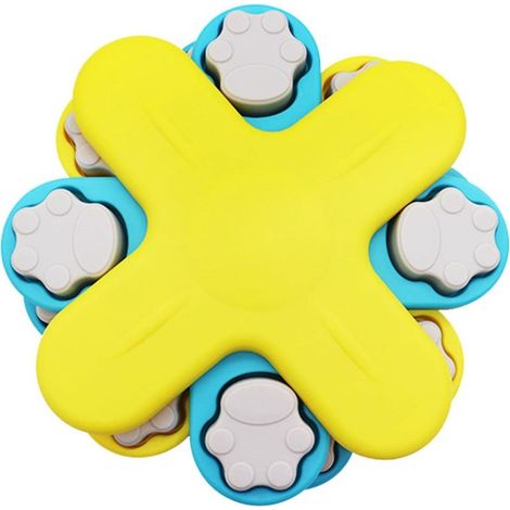 Bol à Alimentation Lente pour Chiot,Mangeoire rotative pour ralentir l'alimentation Gamelle Anti-dérapante pour Chien Gamelle Anti-ballonnement Interactive Gamelle pour Chien (1/5)