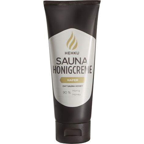 HEHKU Saunahonigcreme Hafer 100 ml Saunacreme Peelingcreme für den Saunagang