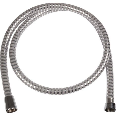 Hansgrohe – Flexible de douche 1,60m – PVC renforcé anti-pliure – Écrou conique et moleté 1/2'' – Universel pour installations standard