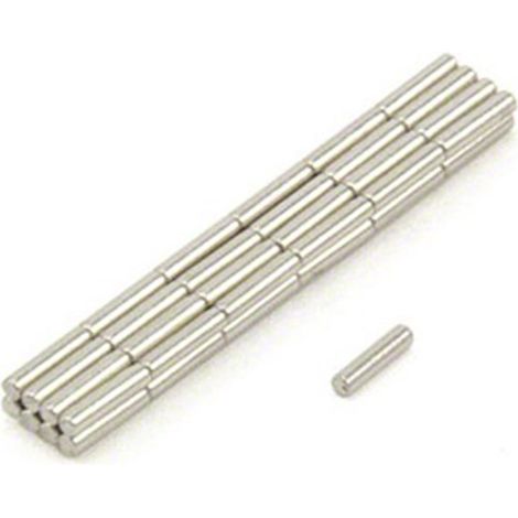 First4magnets F 0104-50 1 mm (diametro) x 10 mm, N42-Magnete con 0,03 kg (confezione da 50)