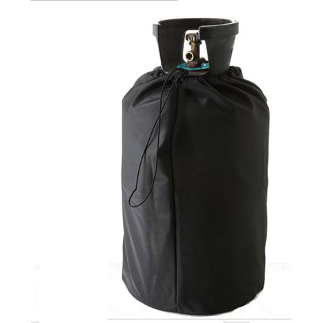Housse robuste étanche 210D Oxford pour réservoir de gaz propane intégrale et en tissu pour jardin,maison,barbecue, 31x59cm (1/4)
