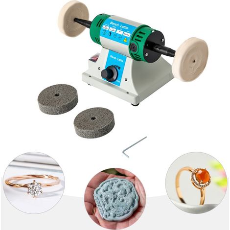 Torno pulidor amoladora 320w motor de pulido bloque de pulido 10000rpm (1/5)