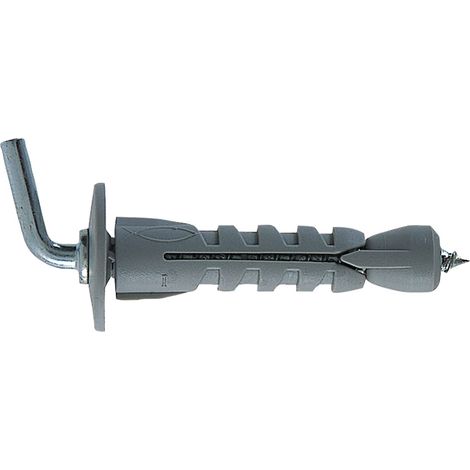 TASSELLO PER CARTONGESSO CON GANCIO CORTO SB N 9/8 Ø 9 x 43 mm- 200 pezzi - FISCHER