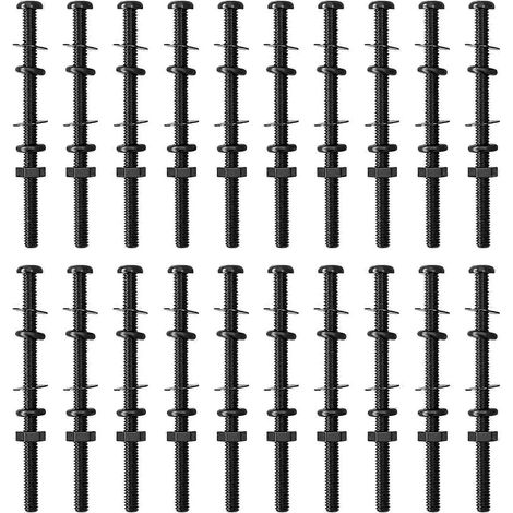 Lange Aluminium-Gewindeschraube für PC-Computergehäuseabdeckung, Handrändelschraube, Rändelbolzenschraube für Lüfterzubehör, mehrfarbig (50 mm) (1/5)