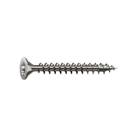 Tornillo de cabeza avellanada SPAX SeKo T-STAR plus 4,5 x 70/42 A2 (por 100)