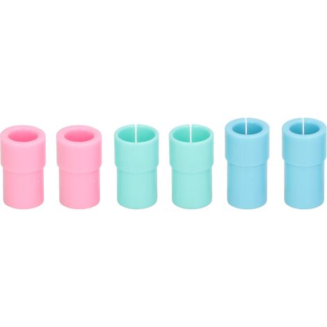 Lot de 6 porte-adaptateurs pour stylos ABS 3 couleurs, kit accessoire outil pour Sharpie Cricut (2 roses, 2 verts, 2 bleus) (1/5)