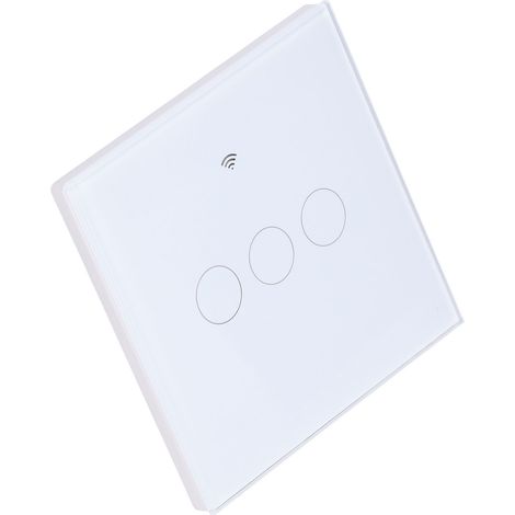 Intelligenter Wandlichtschalter mit WLAN-Touch-Funktion und Timerfunktion, EU-Stecker, 80–260 V Wechselstrom (1/5)