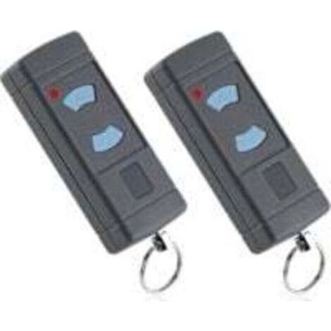 Pack de de 2 Émetteur Garage Boutons Bleus 868MHz Remplacement pour , XU,HORMANN HSE2-868 HSM4-868 HSE4-868 Compatible avec Tubauto HSM4-868 HS4-868 - (1/4)