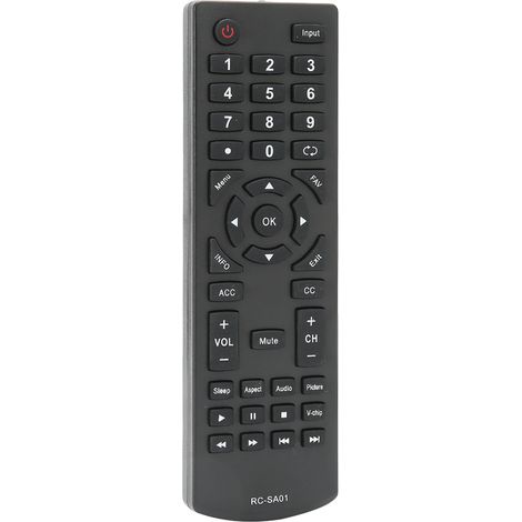 Télécommande de remplacement durable compatible avec les téléviseurs LED SEIKI RC-SA01 (1/5)