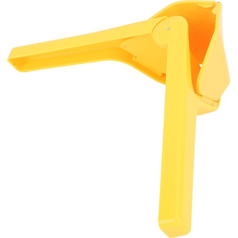 Presse-citron manuel en plastique, presse-citron manuel, presse-agrumes manuel pour extraire un maximum de jus, jaune