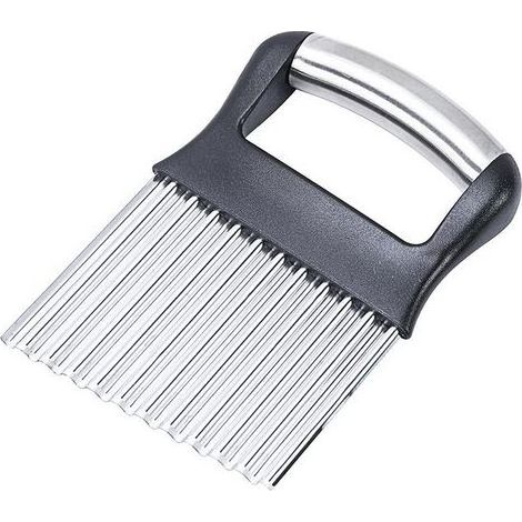 Gemüseschneider aus Edelstahl mit spiralförmigem Muster für Karotten, Gurken und anderes Gemüse, mit ergonomischem Griff (1/4)