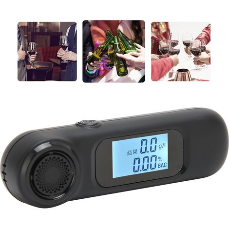 Éthylotest portable C7 pour la conduite sous l'influence de l'alcool, doté d'un capteur de haute précision. (1/5)