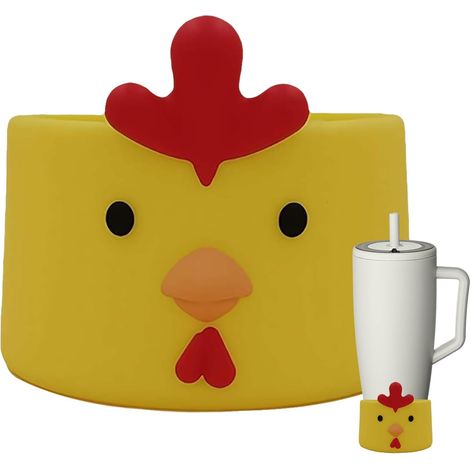 Caffeetassenhülsen Silikon Tassenhüllen mit niedlichen (1/5)