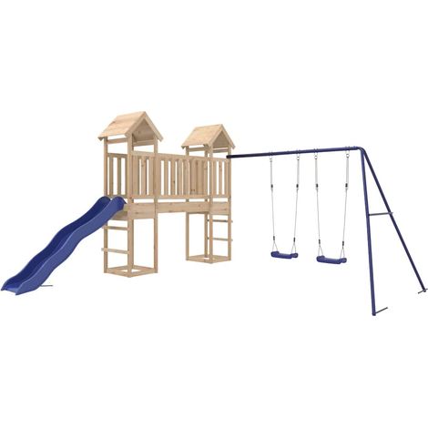 Outdoor Playset Solid Wood Pine vidaXL (1/5)