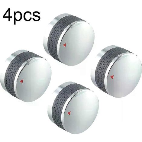 Boutons de commande pour barbecue à gaz (lot de 4) - Pièces de rechange pour barbecue et grill - Compatibles avec les barbecues à gaz - Durable-JXLGV (1/5)