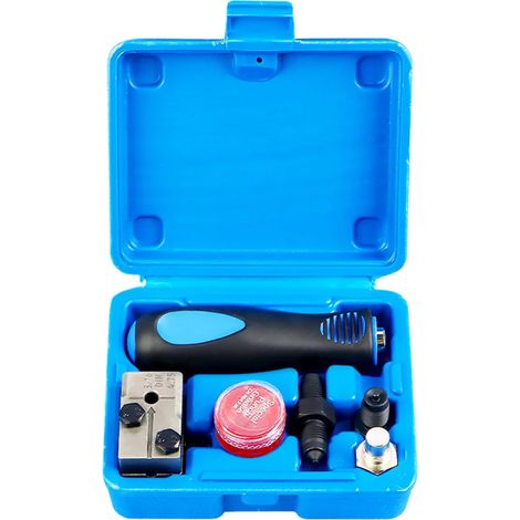 Outil d'évasement de frein antidérapant robuste, outil de réparation à double bulle de 3/16 pouces, compatible avec voiture, camion, voiture de tourisme, berline, pick-up, scooter, SUV  Accessoires d (1/5)