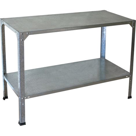 Palram - Canopia Pflanztisch Pflanzregal Silber 115x51x80 cm (1/8)