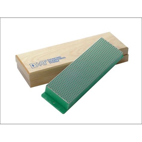 Diamond Whetstone 200mm Wooden Box Green 1200 Grit Extra Fine DMTW8E