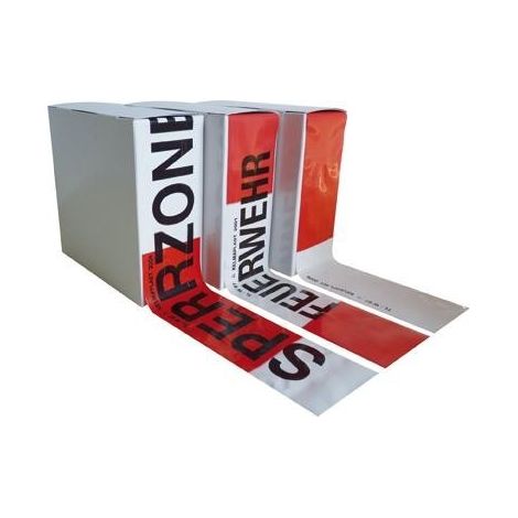 Nastro barriera rosso/bianco 250m n. 11-tl