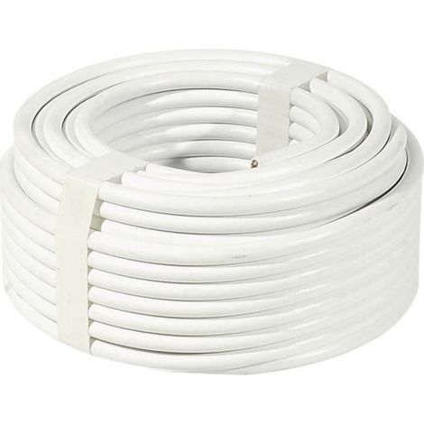 Bobine de câble antenne - WOFALO - 25 m - Coaxial 75 ohms - Connexion antenne