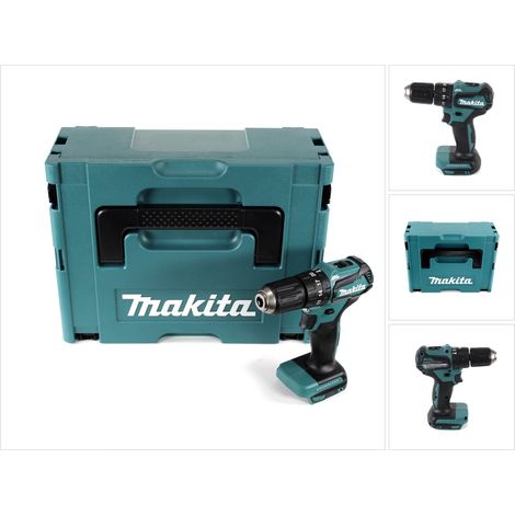 Makita – Perceuse visseuse à percussion sans fil 18V – Moteur Brushless – Couple 40Nm – Mandrin 13mm – Boîtier Makpac inclus - DHP 483 ZJ (1/5)