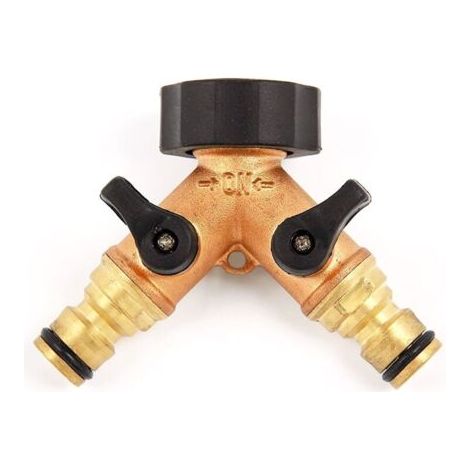 Raccord de Robinet Nez Double