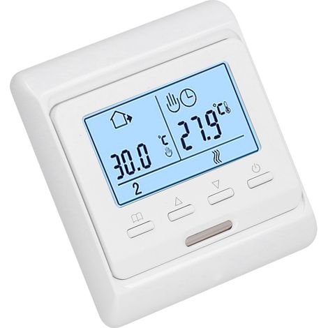 Programmierbarer Thermostat ME5503, intelligentes LCD-Display für Fußbodenheizung und Wasserheizung (1/5)