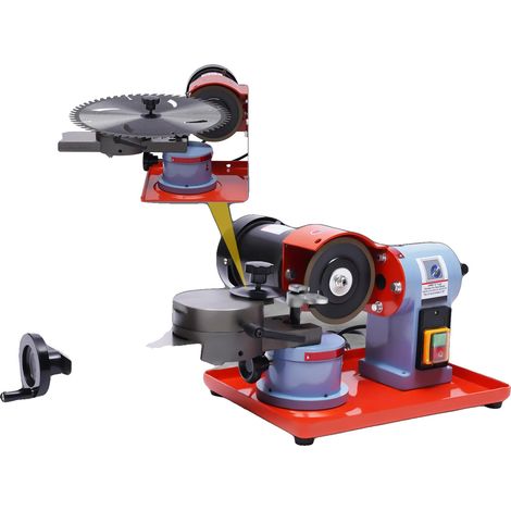 Affûteur de Lame de Scie Circulaire, 250 Watts, 220 Volts, 2850 RPM, Diamètre Maximum 3,15-27,5 pouces, Angle de Poignée Réglable 30° à gauche/45° à droite (1/5)