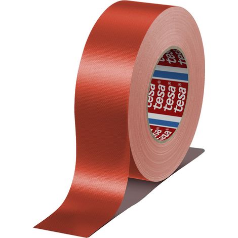 Ruban adhésif toilé Tesa 4688 en Toile PE Rouge 50m x 50mm x 0.26mm ( Prix pour 1 )